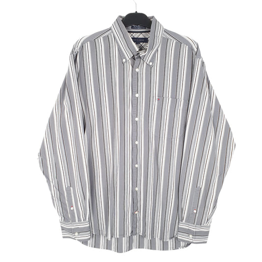 Mens Grey Tommy Hilfiger  Long Sleeve Shirt