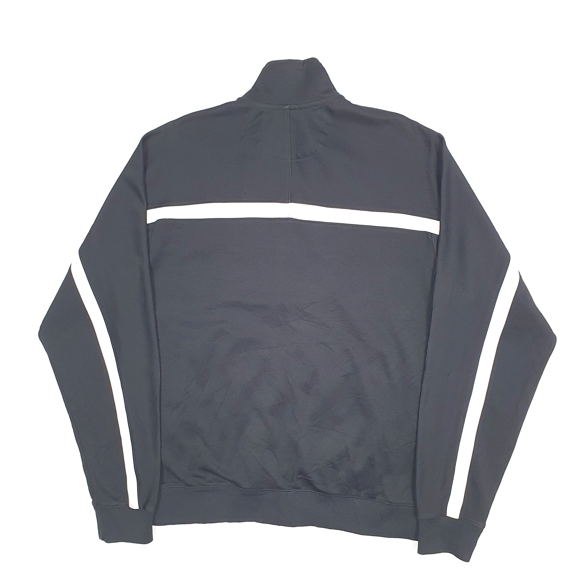 Mens Black Nike Tracksuit Top Full Zip Jumper