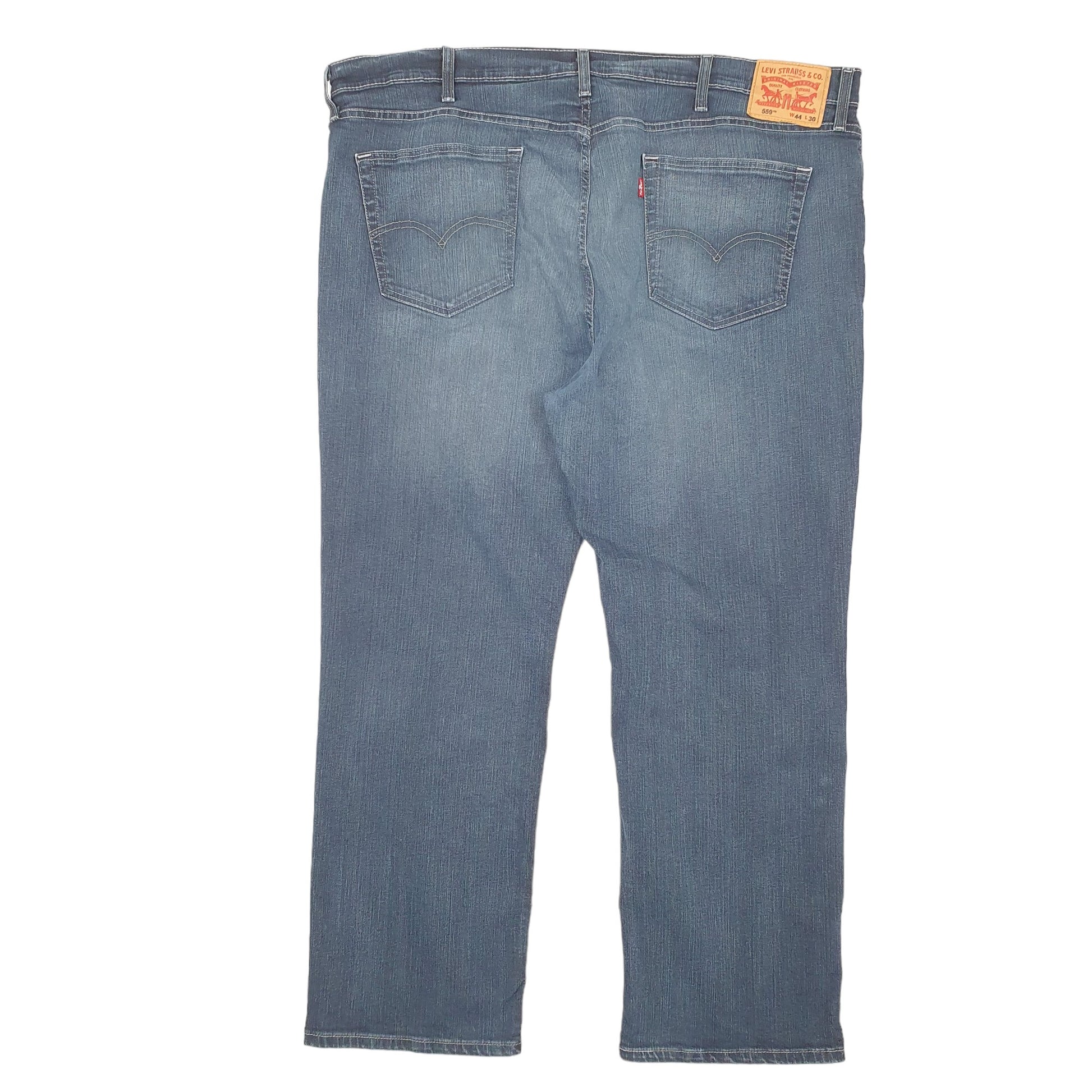 Mens Blue Levis Stretch 559 JeansW44 L30