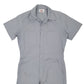 Mens Grey Dickies Lightweight Short Sleeve Overalls Coveralls  Coat