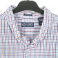 Mens Blue Chaps  Long Sleeve Shirt