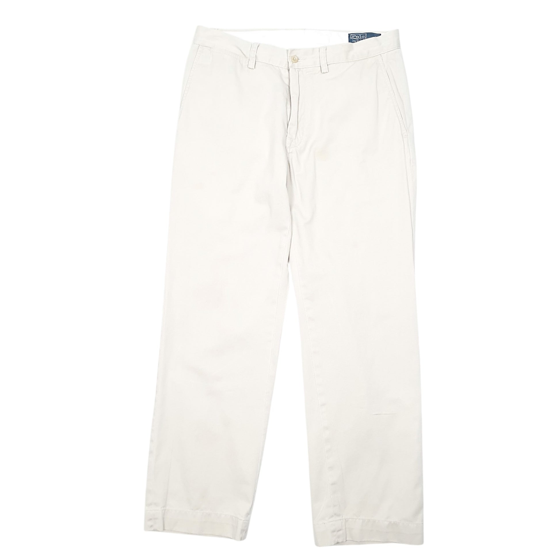 Mens Beige Polo Ralph Lauren Classic Chino Trousers