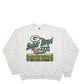 Mens Grey Fruit Of The Loom Super Bowl Green Bay Packers NFL Champions Vintage 90's Crewneck Jumper
