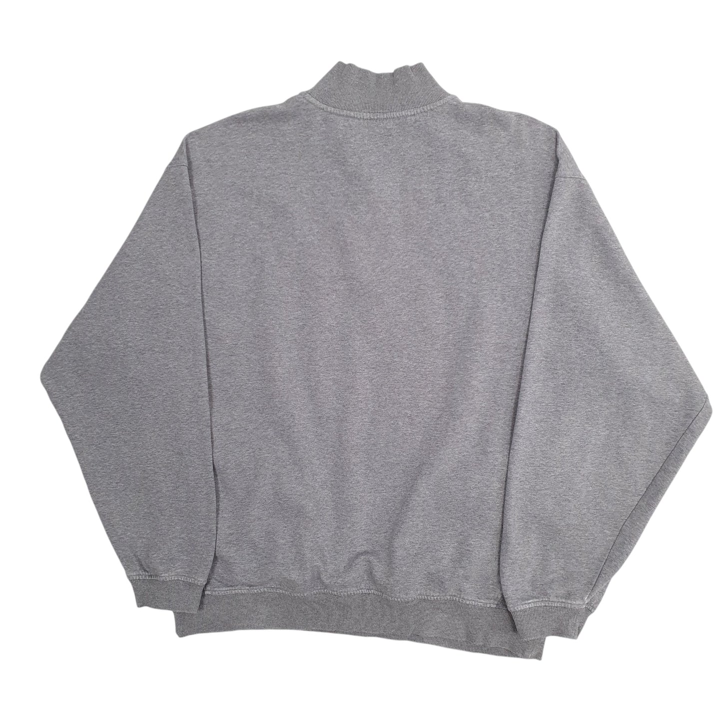 Mens Grey Nike Vintage 00s Basketball Quarter Zip Jumper