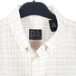 Mens Cream Jos A Bank  Long Sleeve Shirt