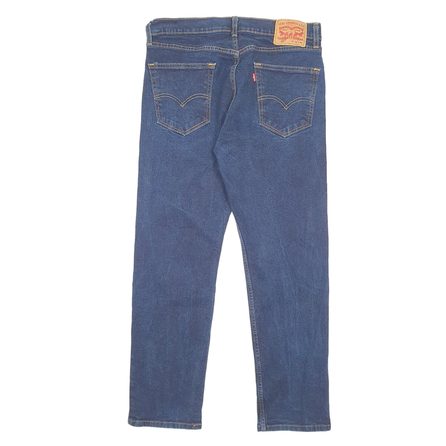 Mens Blue Levis Stretch 505 JeansW34 L30