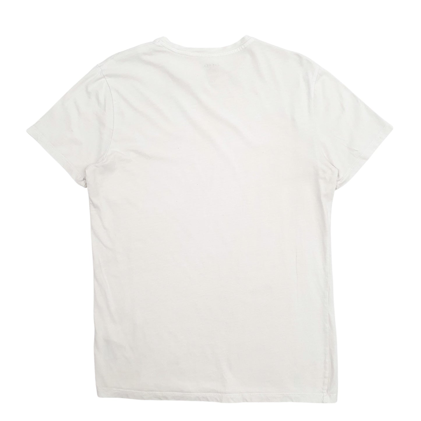 Mens White Diesel  Short Sleeve T Shirt