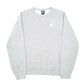 Mens Grey Nike  Crewneck Jumper