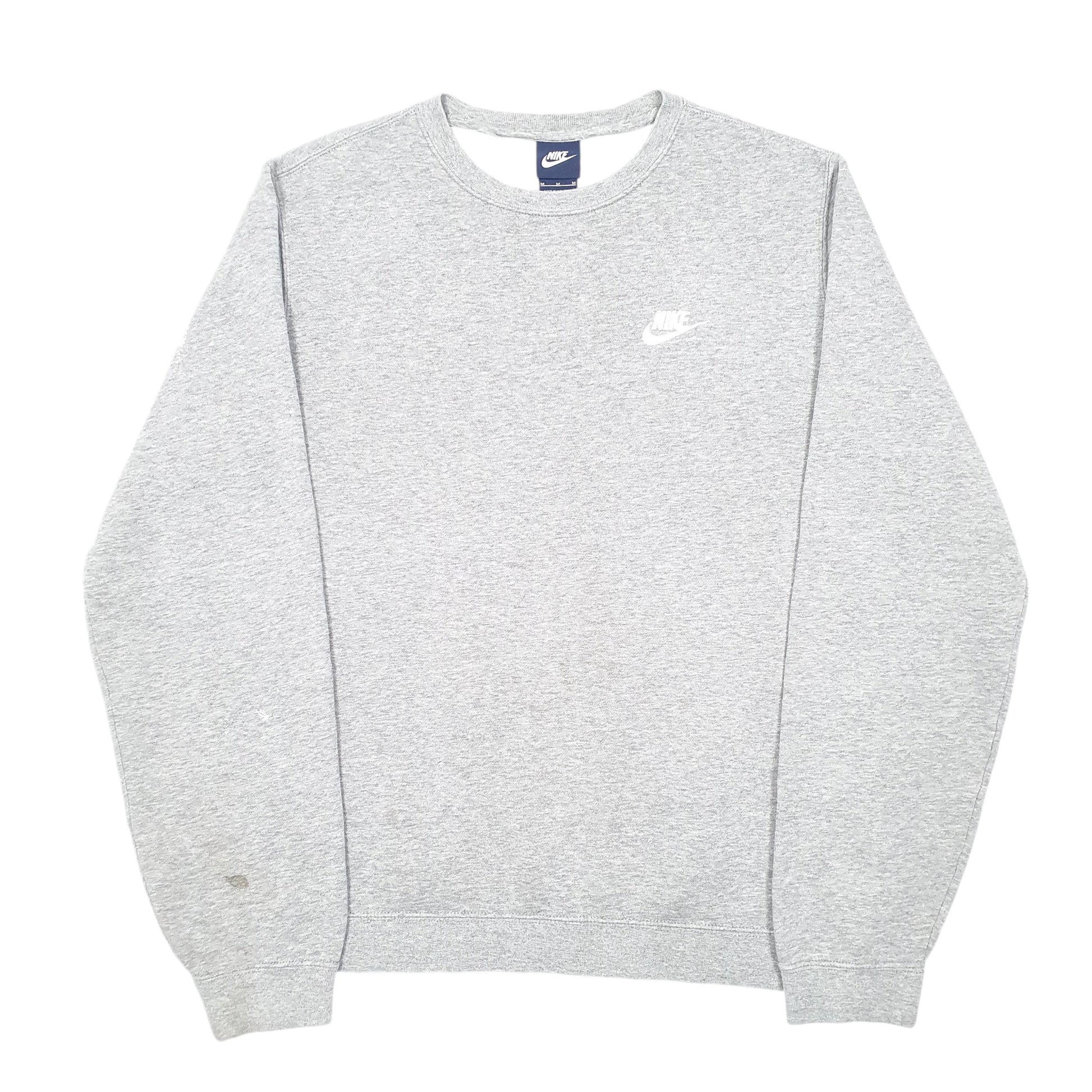 Mens Grey Nike  Crewneck Jumper