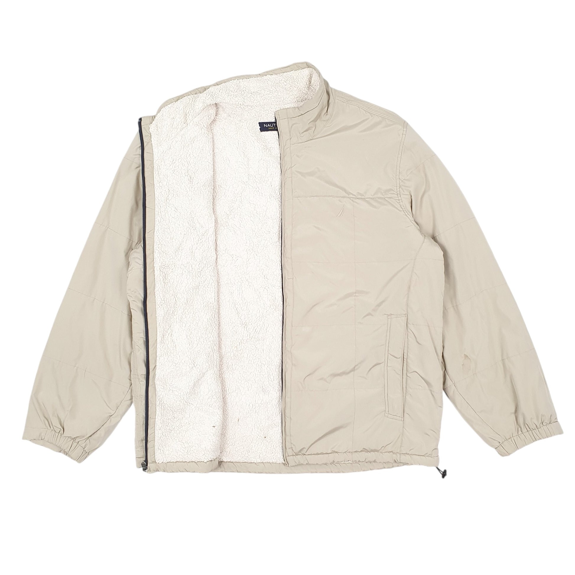 Mens Beige Nautica   Coat