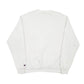 Mens White Champion  Crewneck Jumper