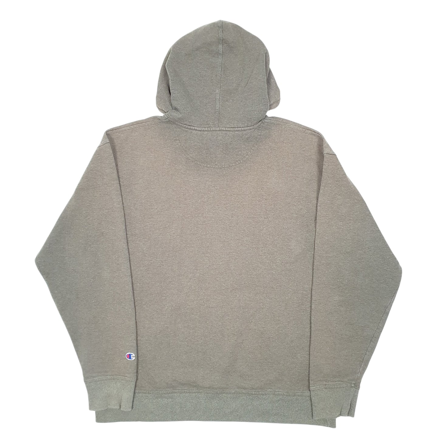 Mens Khaki Champion  Hoodie Jumper