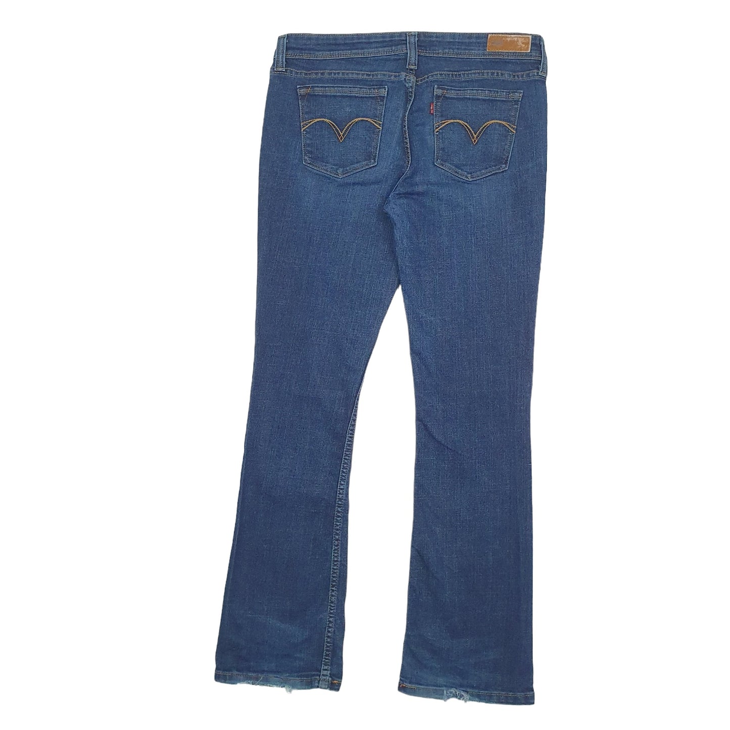 Womens Blue Levis Demi Curve Casual JeansW34 L30