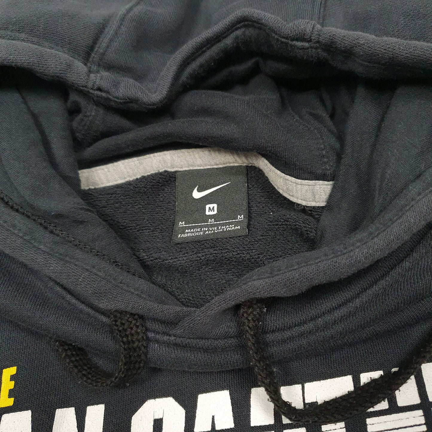 Mens Black Nike Ecole Jean Gautier Tigres Spellout Hoodie Jumper