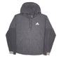 Mens Black Adidas  Hoodie Jumper