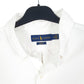 Mens White Polo Ralph Lauren Oxford Short Sleeve Shirt