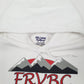 Mens White Gildan Colorado Mountains Skiing Hoodie Jumper