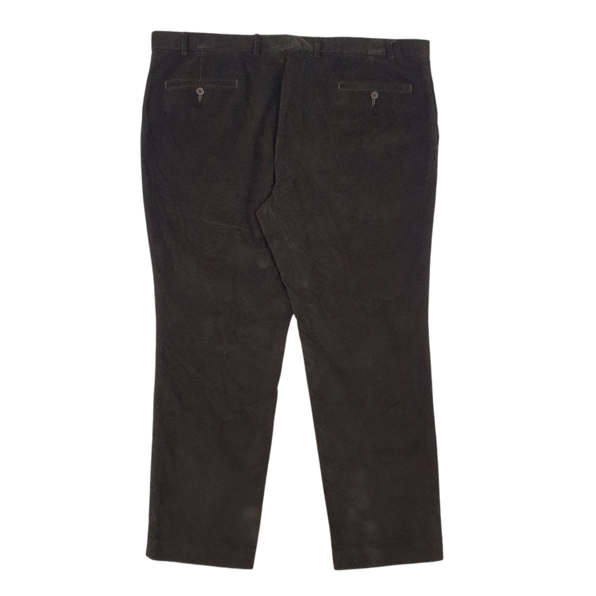 Mens Black Ralph Lauren  Corduroy Trousers