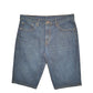 Mens Blue Levis Denim Jeans Jorts 511 Slim Denim Shorts