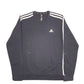 Mens Black Adidas  Crewneck Jumper