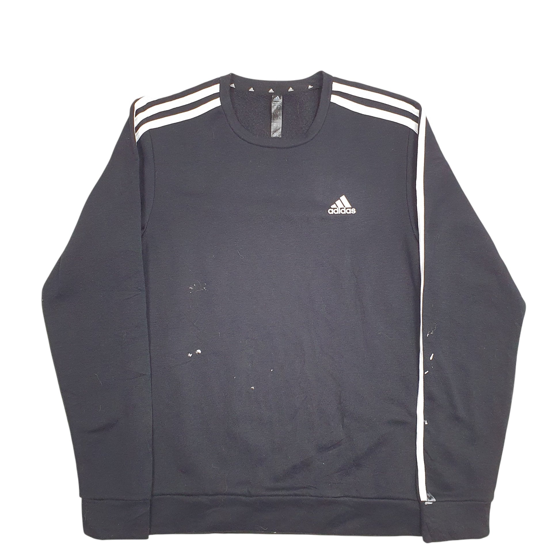 Mens Black Adidas  Crewneck Jumper