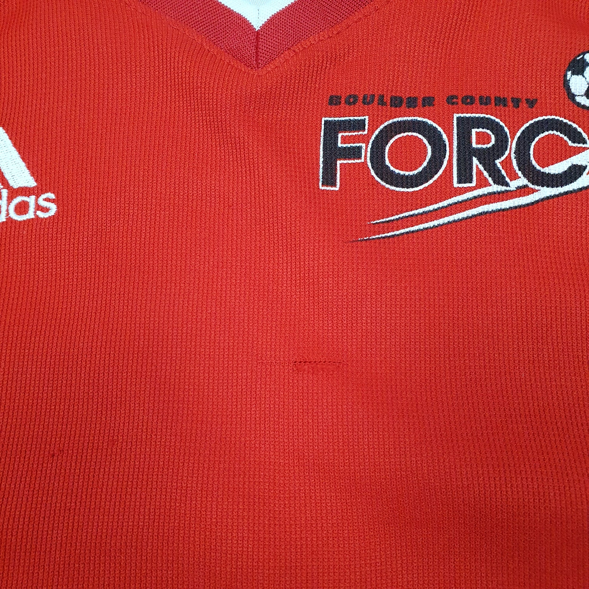 Mens Red Adidas  Short Sleeve T Shirt