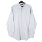 Mens Blue Chaps Oxford Long Sleeve Shirt