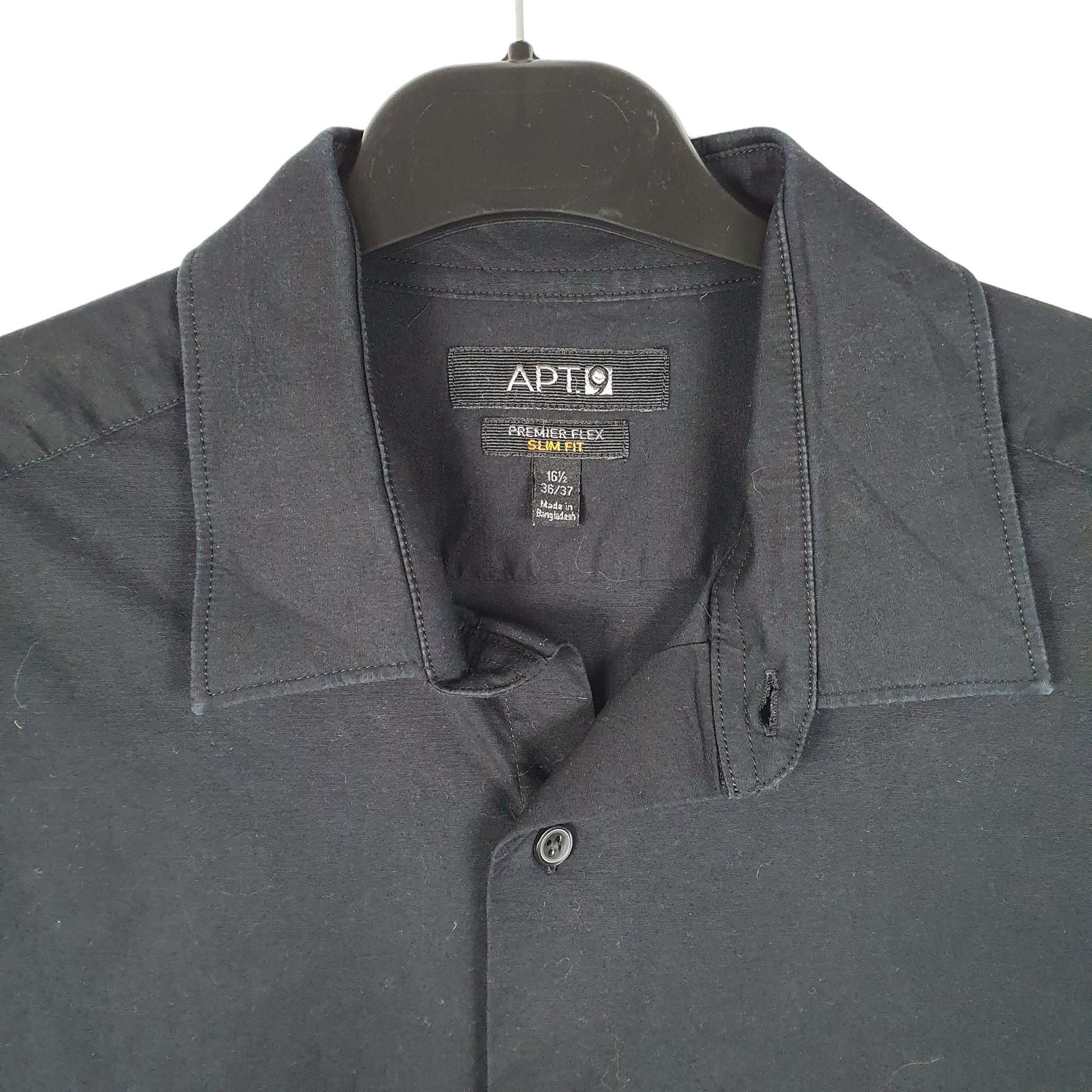 Mens Black APT.9  Long Sleeve Shirt