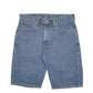 Mens Blue Levis Denim Jeans Jorts 505 Regular Denim Shorts