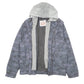Mens Navy Levis Military Camouflage Hooded Fleece Lined  Coat