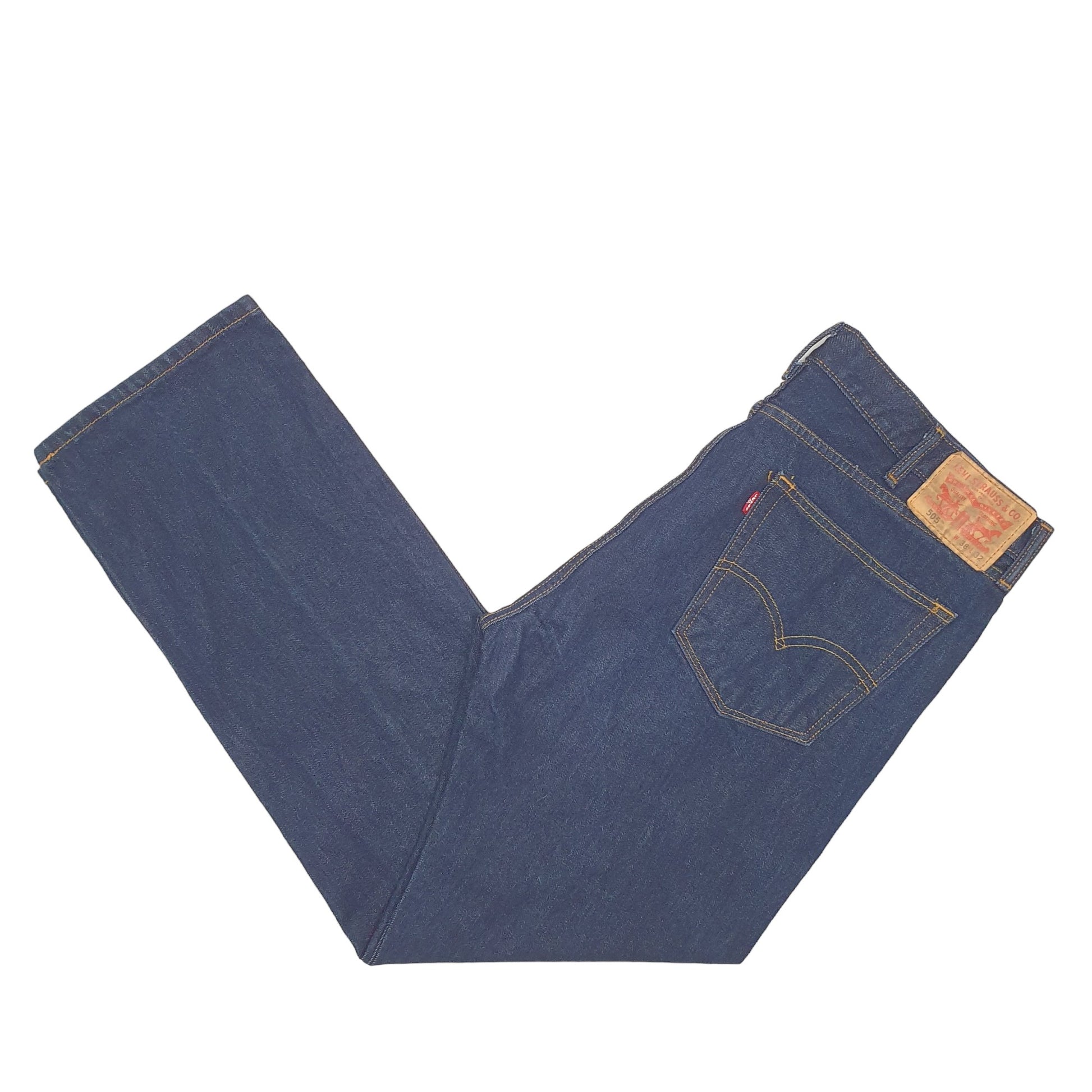 Mens Blue Levis  505 JeansW38 L32