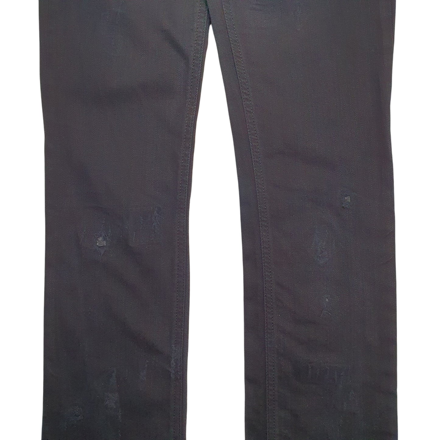 Womens Black Diesel Distressed Lowky JeansW25 L32