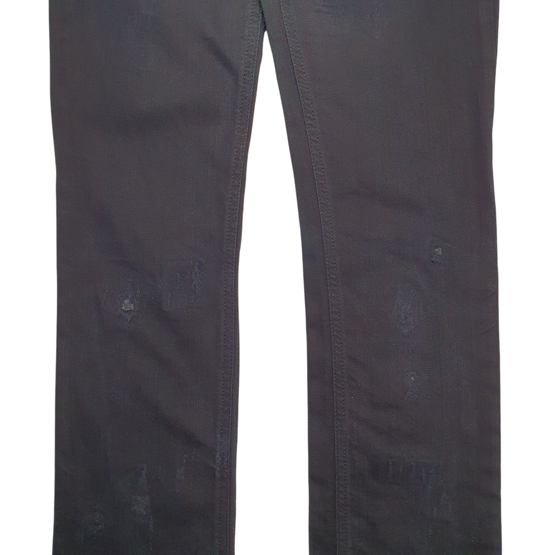 Womens Black Diesel Distressed Lowky JeansW25 L32