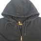 Mens Black Carhartt K122 Hoodie Full Zip Jumper