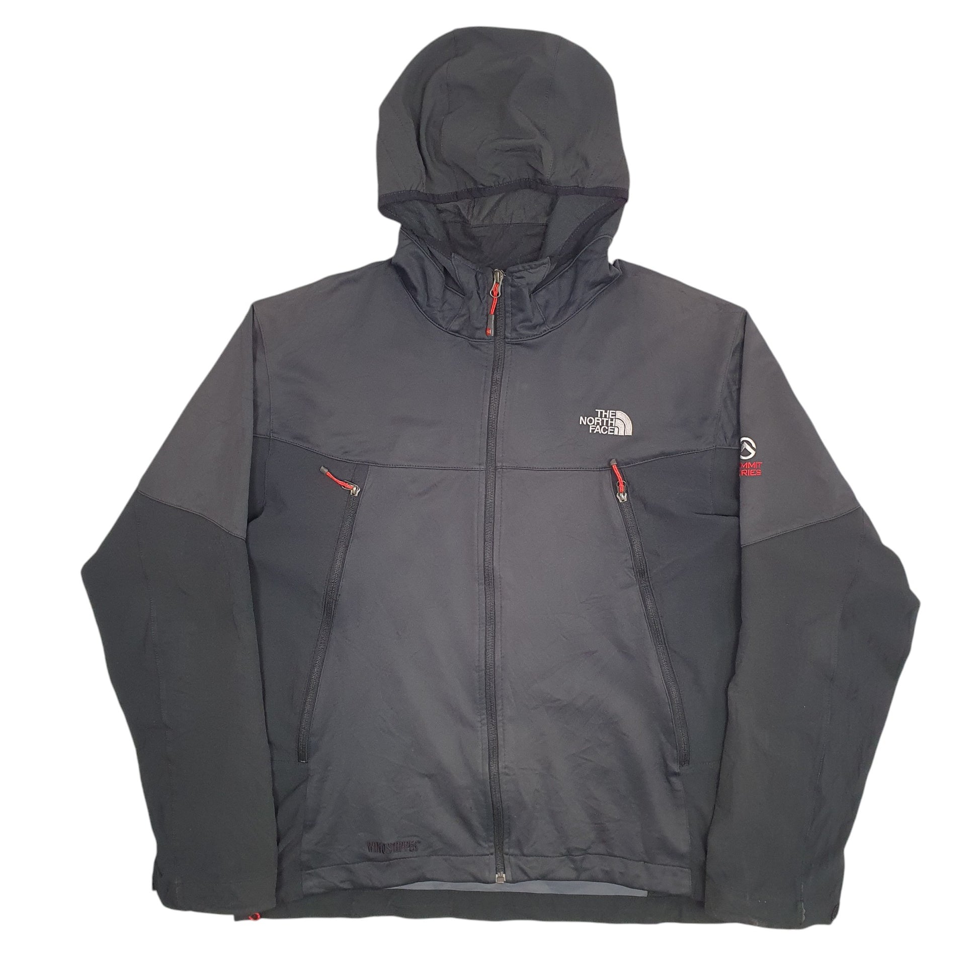 Mens Black The North Face Windstopper Summit Series  Coat