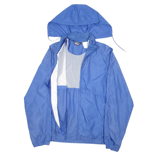 Mens Blue Woolrich Lightweight Windbreaker Vintage  Coat