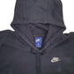 Mens Black Nike  Hoodie Jumper