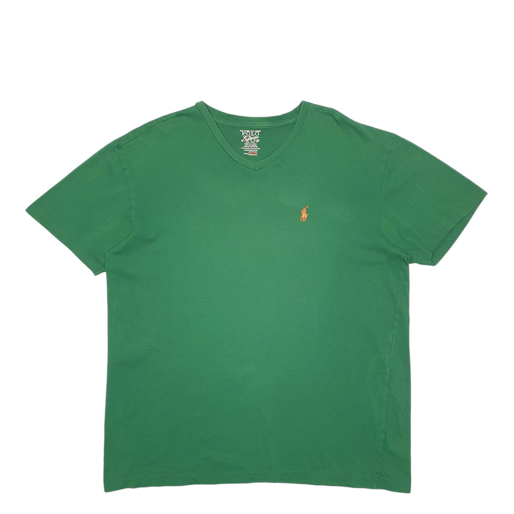 Mens Green Polo Ralph Lauren  Short Sleeve T Shirt