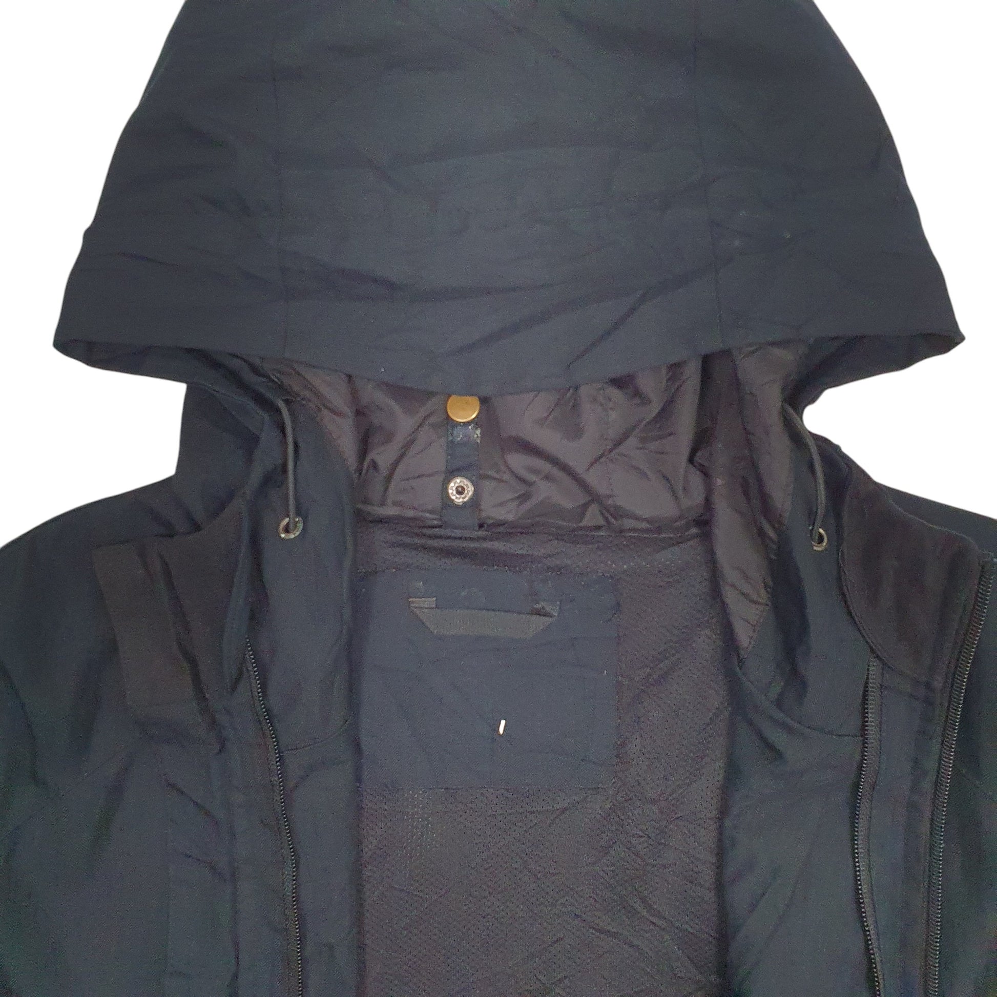 Mens Black Champion  Hoodie Coat