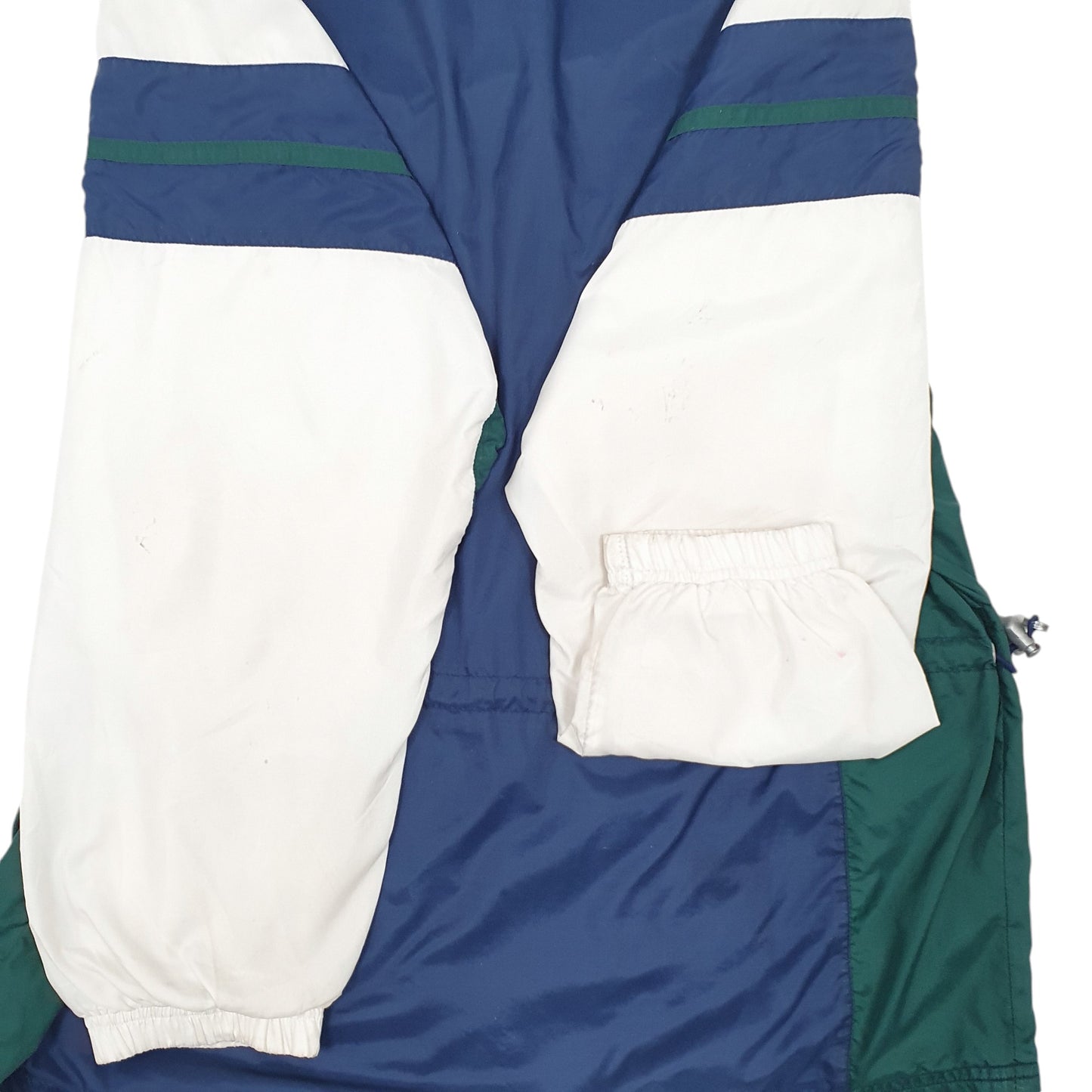 Mens Blue Nike Vintage 90s Crewneck Coat