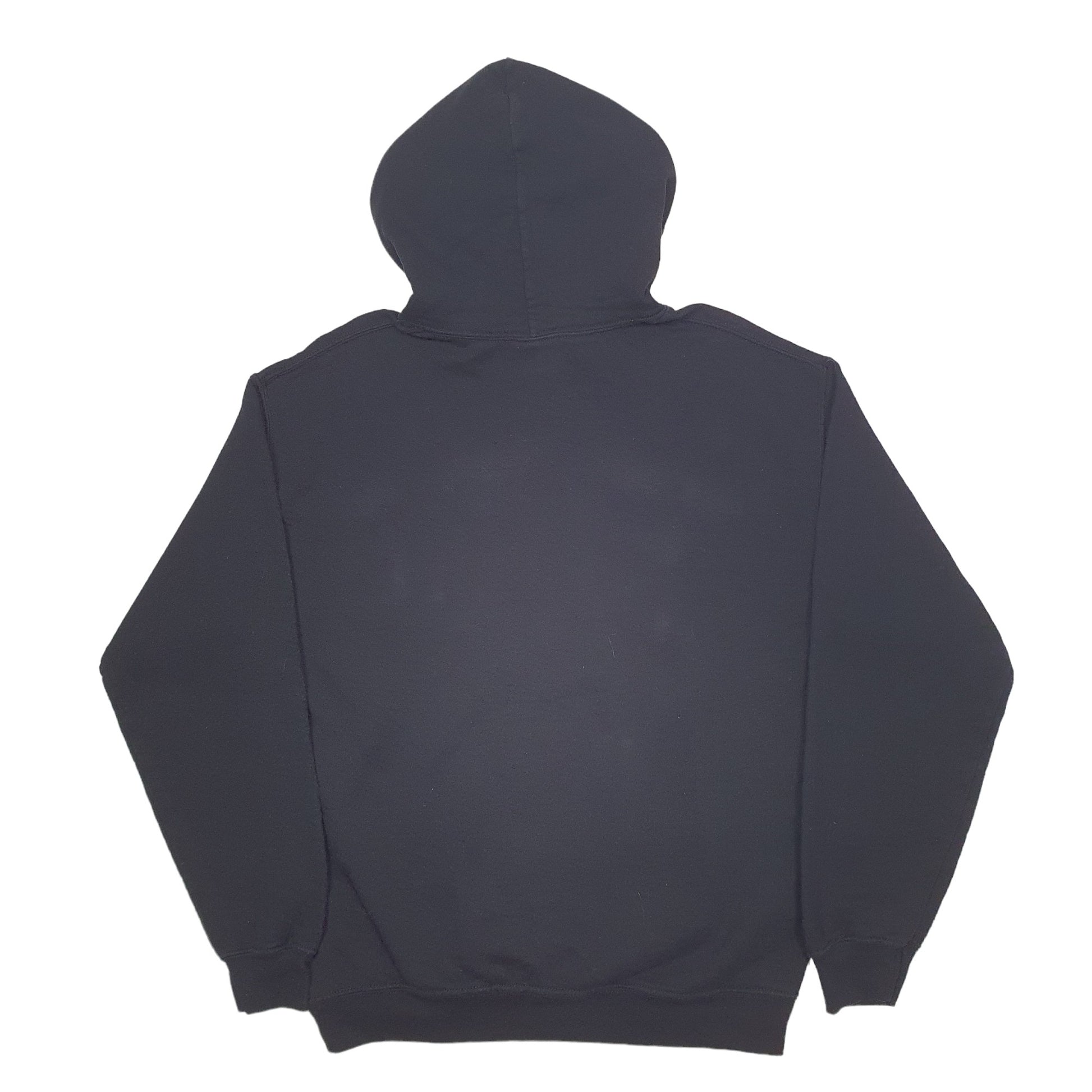 Womens Black Gildan USA College Hoodie Jumper