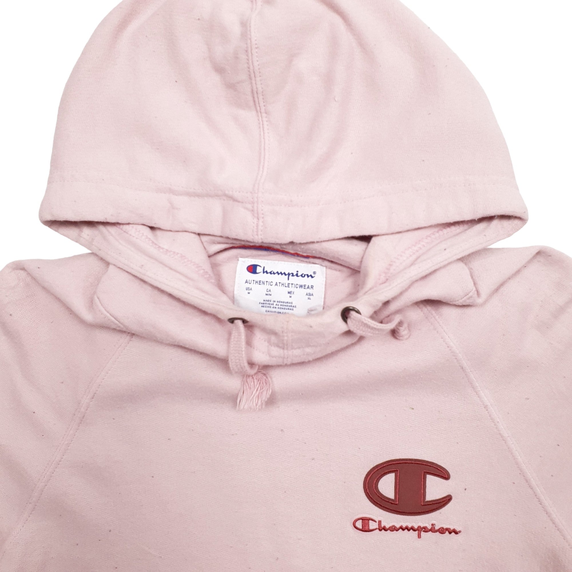 Champion sweater zwart pink best sale