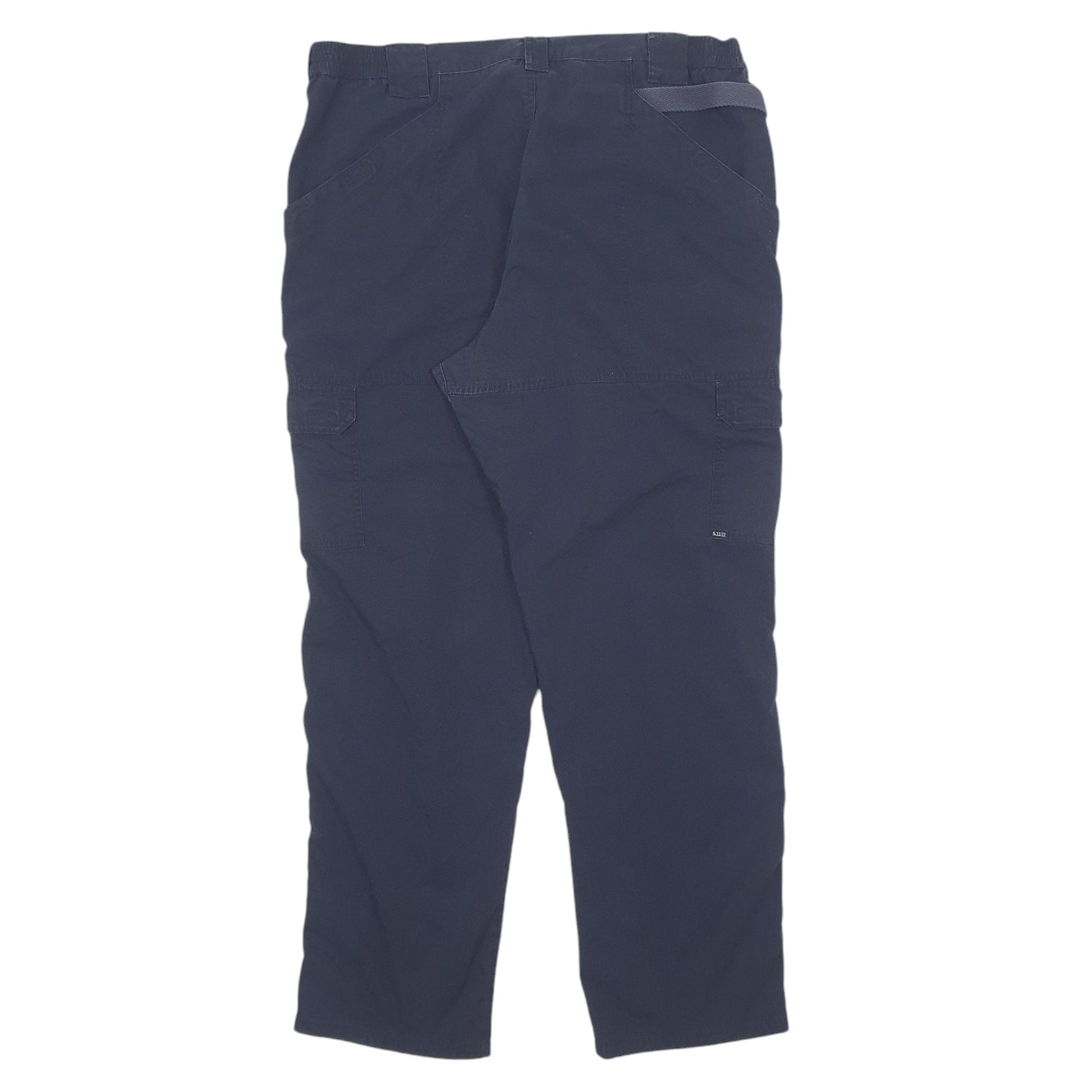 Mens Navy 5.11 Tactical Workwear Cargo Trousers