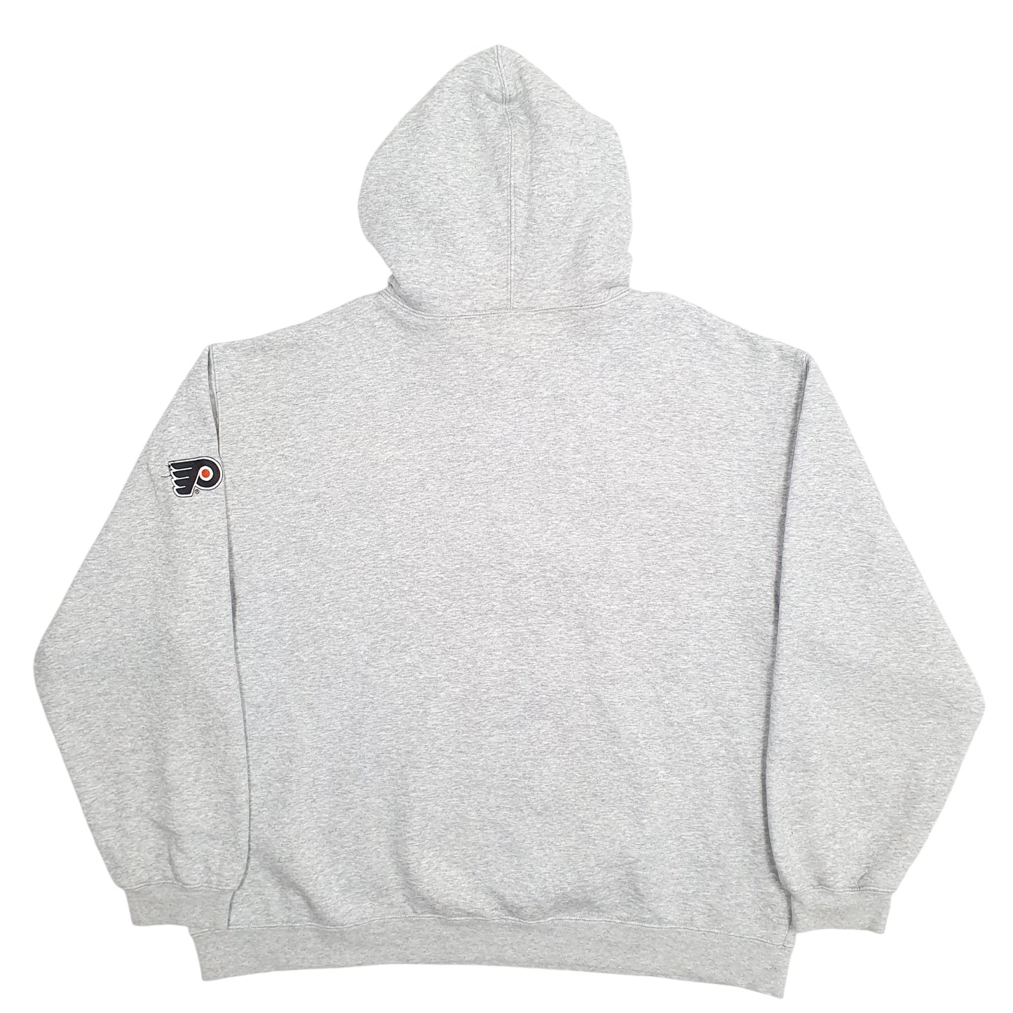 Mens Grey Reebok Philadelphia Flyers NHL Hockey Hoodie Jumper