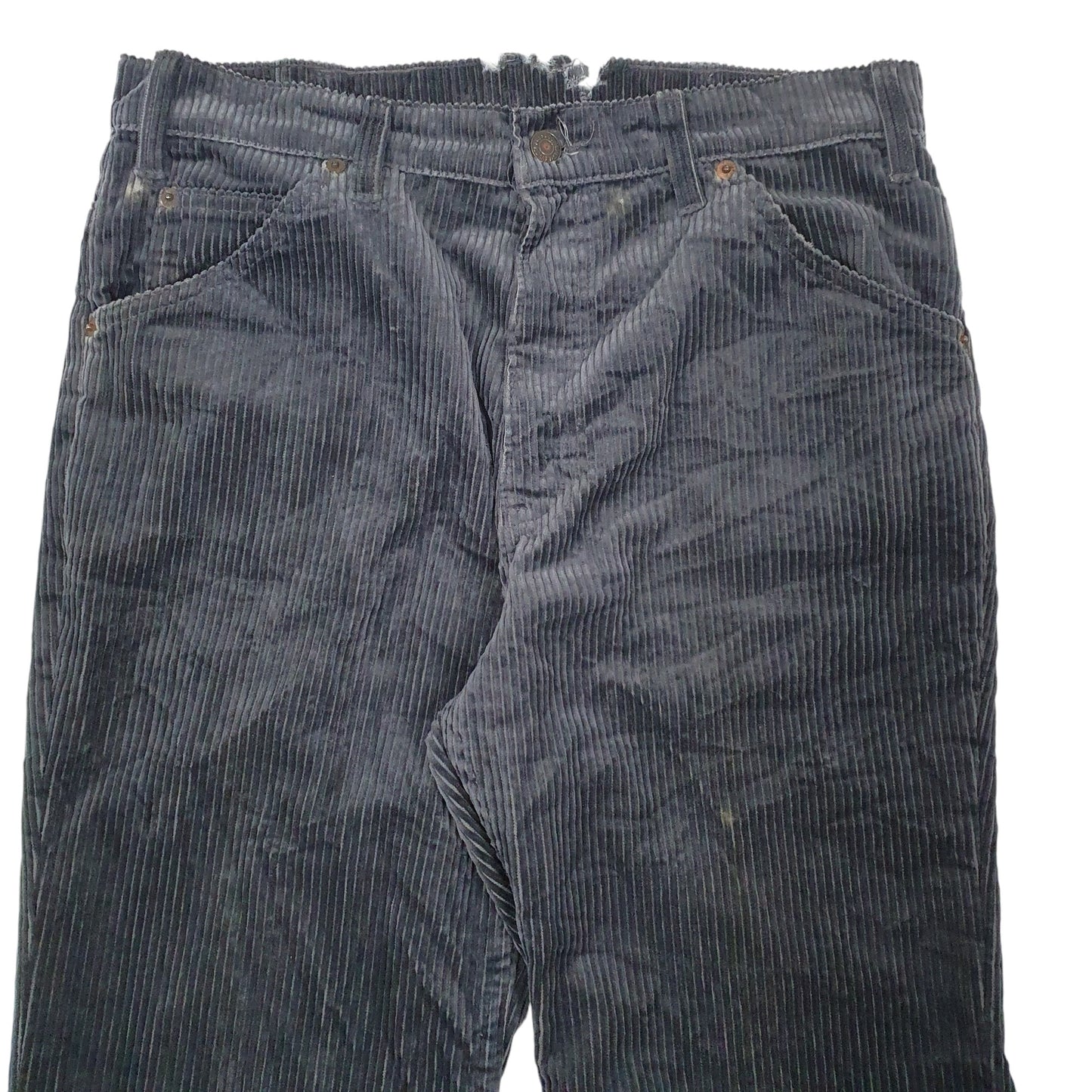 Mens Grey Levis  Corduroy Trousers