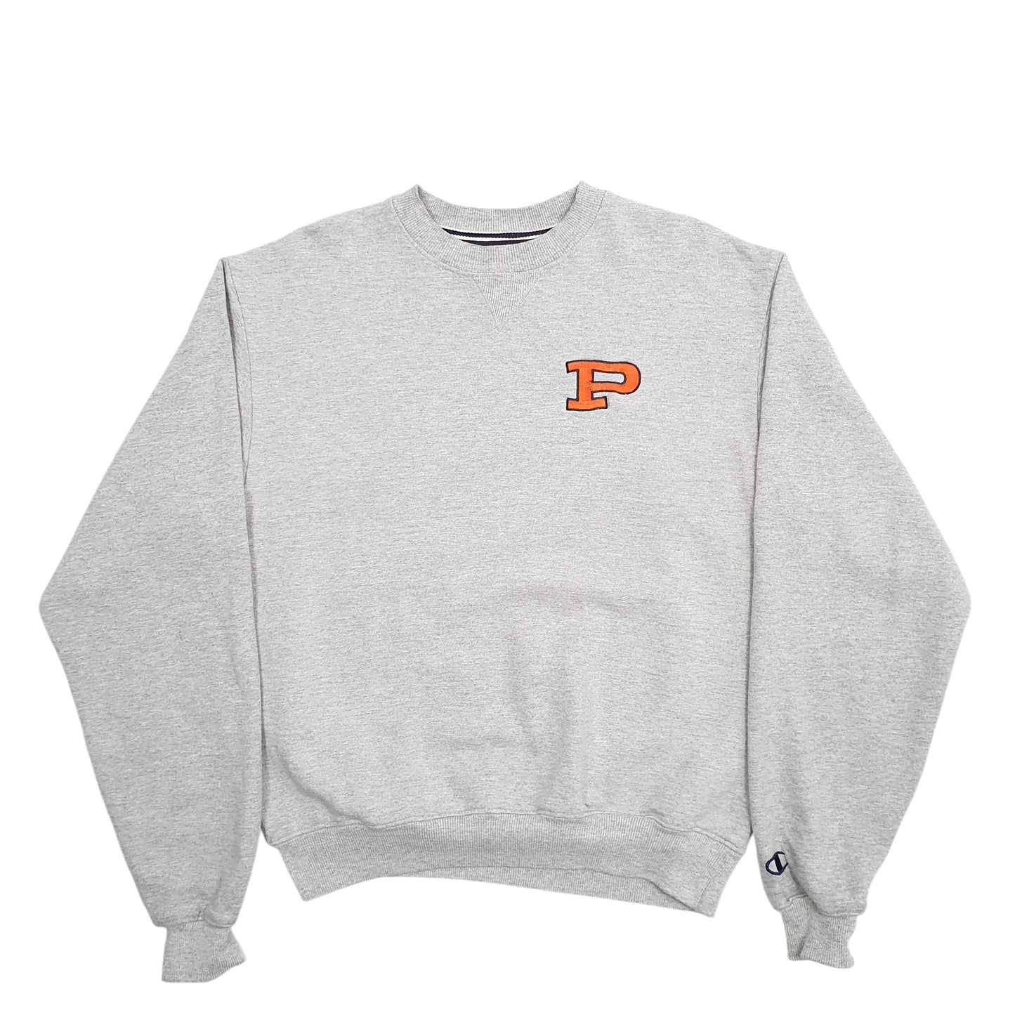 Mens Grey Champion  Crewneck Jumper