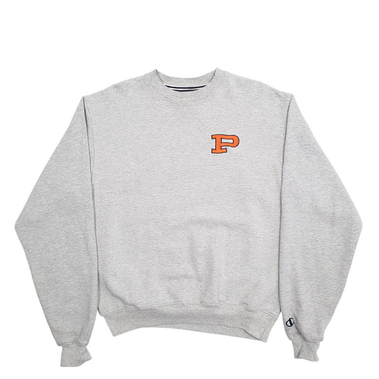 Mens Grey Champion  Crewneck Jumper