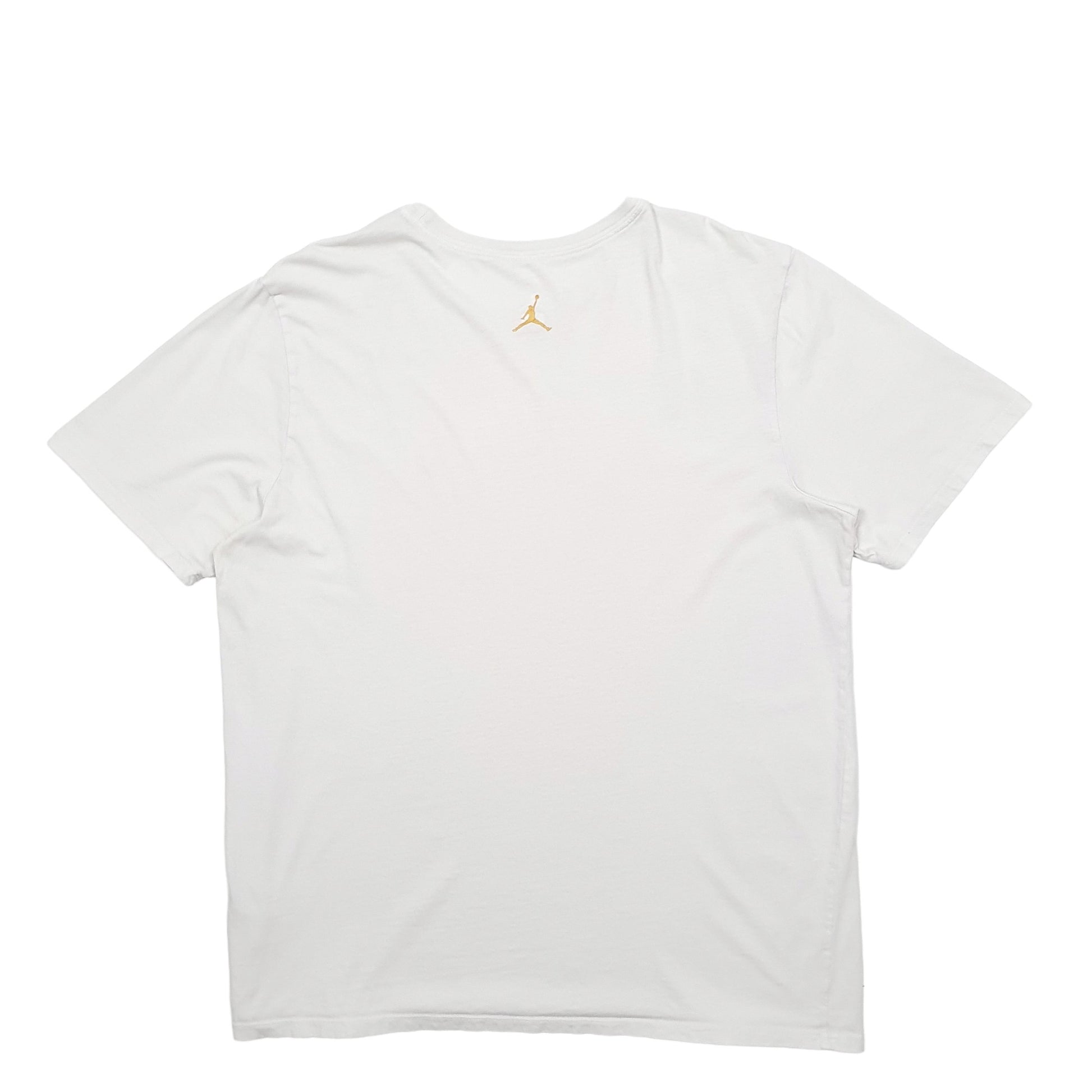 Mens Grey Nike Jordan Basketball Jumpman Short Sleeve T Shirt