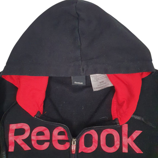 Mens Black Reebok  Full Zip Jumper