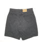 Mens Black Lee  Denim Shorts